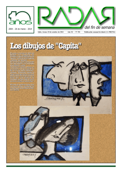 la edici&oacute;n 476 de Radar - Radar del Fin de Semana - Saltonline.NET