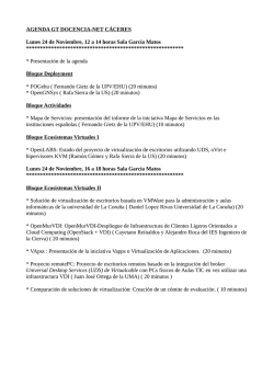 AGENDA GT DOCENCIA-NET C&Aacute;CERES Lunes 24 de Noviembre