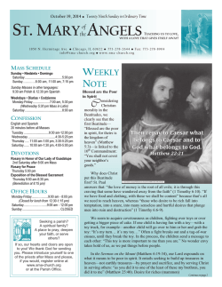 ST. MARY ANGELS - Seek And Find