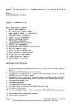 2014 - Universidad de Alicante