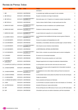 Revista de Prensa
