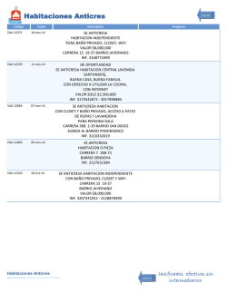 Habitaciones Anticres - Amorel Pasto