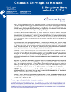 Informe econ&oacute;mico diario - Citibank