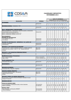 Descargar PDF Calendario