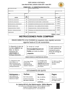 INSTRUCCIONES PARA COMPRAR - enfoqueed