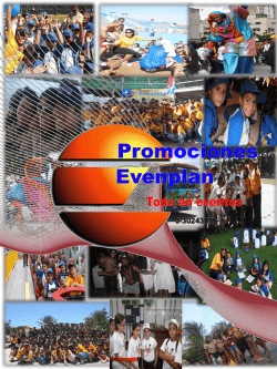 Brochure de servicios - Promociones Evenplan