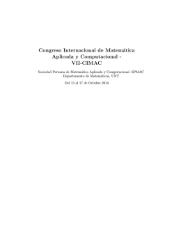 Congreso Internacional de Matem&aacute;tica Aplicada y - It works!