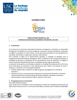 Santiago de Cali, - USC