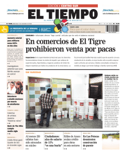 En comercios de El Tigre prohibieron venta por pacas