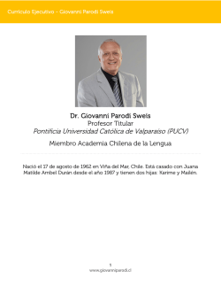 Documento PDF - Dr. Giovanni Parodi Sweis