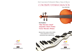 programa - Diputaci&oacute;n Provincial de Albacete