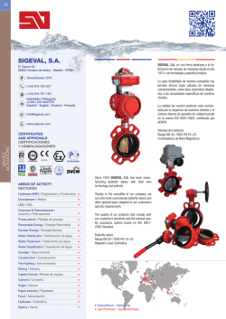 SIGEVAL, S.A. - Fluidex