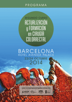 descargar programa pdf - Bienvenida