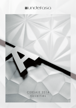 n o v e l t i e s - Euroceramika