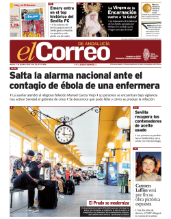 07-10-14 : Planillo 72 : 1 : Portada - El Correo de Andaluc&iacute;a