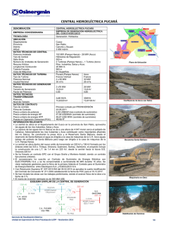 CENTRAL HIDROEL&Eacute;CTRICA PUCAR&Aacute;
