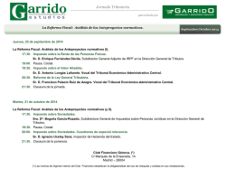 Diapositiva 1 - GARRIDO::Abogados y Asesores Fiscales