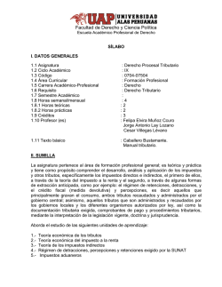 Facultad de Derecho y Ciencia Pol&iacute;tica