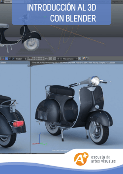 INTRODUCCI&Oacute;N AL 3D CON BLENDER