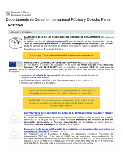 Departamento de Derecho Internacional P&uacute;blico y Derecho Penal