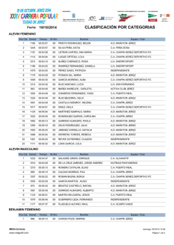 CATEGORIAS CARRERA WEB PDF
