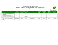 DIRECCION DE ARTE Y CULTURA A&Ntilde;O 2014