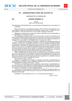 IV. ADMINISTRACI&Oacute;N DE JUSTICIA - Sede Electr&oacute;nica del Boletin