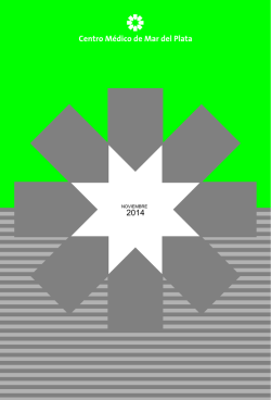 Bolet&iacute;n Institucional - Centro M&eacute;dico de Mar del Plata