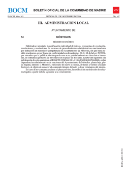 PDF (BOCM-20141105-54 -5 p&aacute;gs -142 Kbs) - Sede Electr&oacute;nica del
