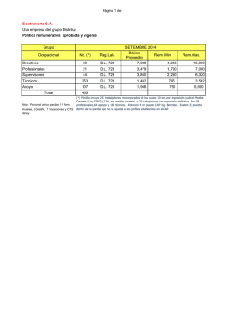 (TRANSPARENCIA de Informaci\363n RR HH SET 2014.xls) - Distriluz