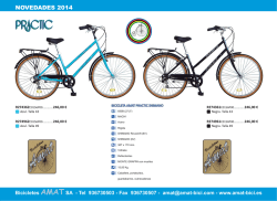 NOVEDADES 2014 - Bicicletes Amat
