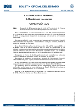 Disposici&oacute;n 10991 del BOE n&uacute;m. 261 de 2014 - BOE.es