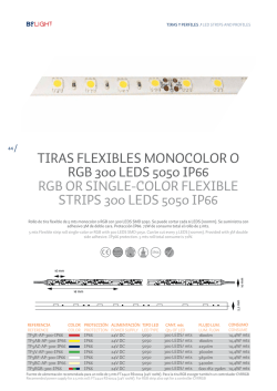 Ficha comercial - BSV Electronic, SL