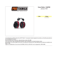 Fono Peltor H10P3E p-Casco 27 DB