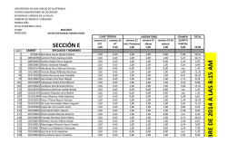 B R E D E 2014 A LA S 8:15 A M - Centro Universitario de Occidente