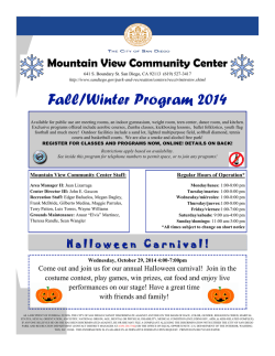 Program Guide - City of San Diego