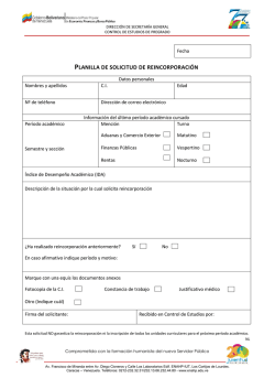 PLANILLA DE SOLICITUD DE REINCORPORACI&Oacute;N - enahp-iut