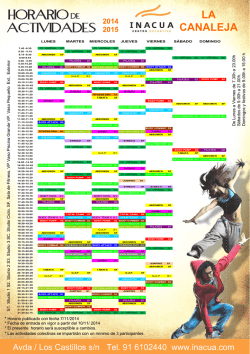 LA CANALEJA - Inacua