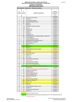 Para Obras Hidr&aacute;ulicas - Bienvenidos al Sitio Web del Ministerio de
