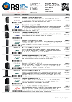 Ordenadores - RS MicroSistemes, SL