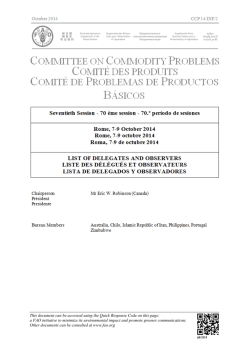 This docu a FAO in Other doc ument can be a nitiative to min