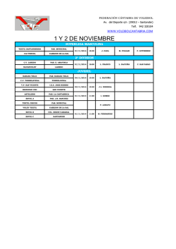 1 Y 2 DE NOVIEMBRE - Federaci&oacute;n C&aacute;ntabra de Voleibol
