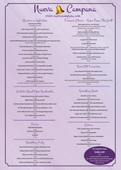 menu sept14 - Nueva Campana