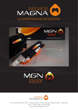descarga el listado mgn laser - Insumos MAGNA