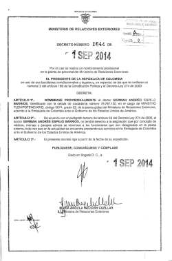 15 P 2014 - Presidencia de la Rep&uacute;blica de Colombia