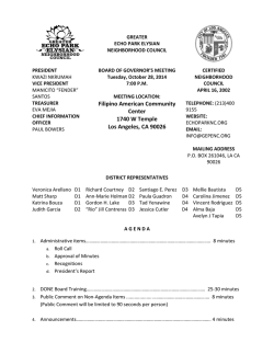 Filipino American Community Center 1740 W Temple Los Angeles