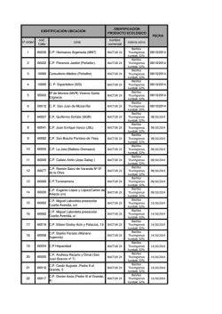 Tratamiento de procesionaria, octubre 2014