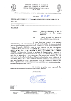 Descargar Oficio - UGEL HUAMANGA