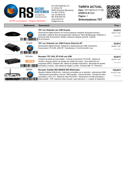 TDT - RS MicroSistemes, SL
