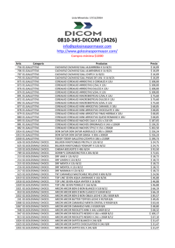 Lista de Precios - Golosinas por mayor